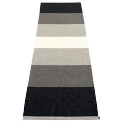Pappelina Kim Rug, 70 X 240 Cm, Black