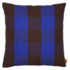 Ferm LIVING Grand Cushion, 50 X 50 Cm, Brown - Blue