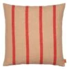 Ferm LIVING Grand Cushion, 50 X 50 Cm, Camel - Red 2 Ferm LIVING Grand Cushion, 50 X 50 Cm, Camel - Red -Fine Home Textiles Store 5013FermLiving AK