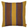 Ferm LIVING Grand Cushion, 50 X 50 Cm, Lime - Blue - Brown