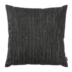 Artek Rivi Cushion Cover 40 X 40 Cm, Black - White