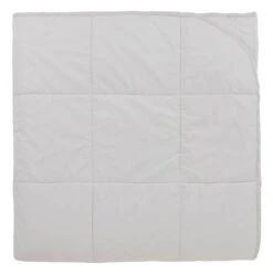 Matri Tuuli Double Bed Cover, 260 X 260 Cm, Light Grey