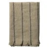 Ferm LIVING Calm Blanket, 120 X 170 Cm, Camel - Black 1 Ferm LIVING Calm Blanket, 120 X 170 Cm, Camel - Black -Fine Home Textiles Store 511FermLiving AK
