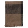 Ferm LIVING Dry Blanket, 120 X 170 Cm, Sugar Kelp - Black 1 Ferm LIVING Dry Blanket, 120 X 170 Cm, Sugar Kelp - Black -Fine Home Textiles Store 512FermLiving AK