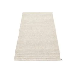 Pappelina Mono Rug, 85 X 160 Cm, Linen - Vanilla