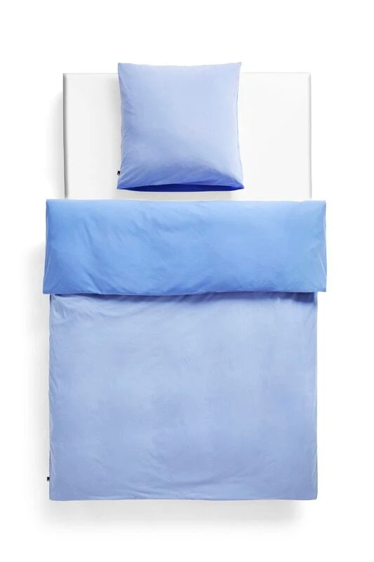 HAY Duo Duvet Cover, Sky Blue 6 HAY Duo Duvet Cover, Sky Blue - Image 4