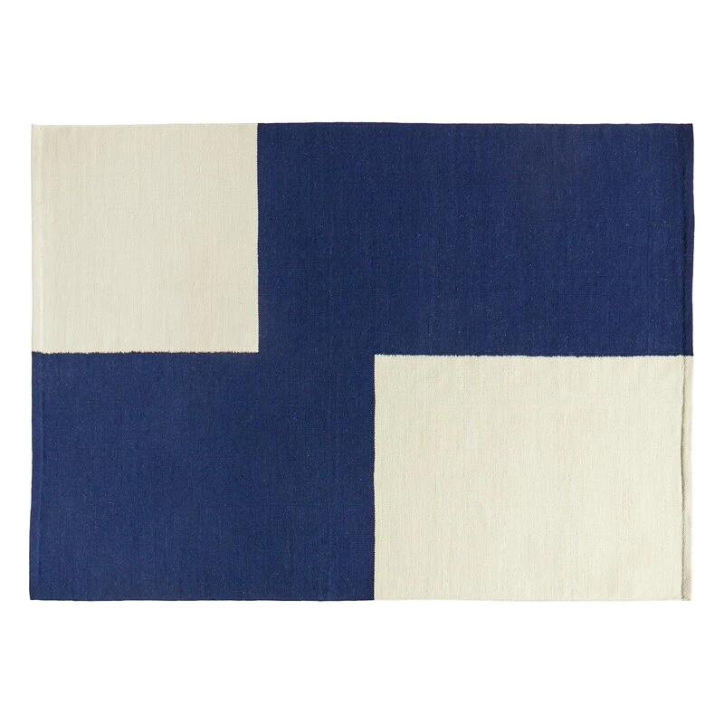 HAY Ethan Cook Flat Works Rug, 170 X 240 Cm, Blue Offset 3 HAY Ethan Cook Flat Works Rug, 170 X 240 Cm, Blue Offset