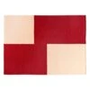 HAY Ethan Cook Flat Works Rug, 170 X 240 Cm, Red Offset 1 HAY Ethan Cook Flat Works Rug, 170 X 240 Cm, Red Offset -Fine Home Textiles Store 541394 Ethan Cook Flat Works 170x240 red offset