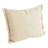 HAY Plica Cushion, Structure, Off-white 1 HAY Plica Cushion, Structure, Off-white -Fine Home Textiles Store 541481 Plica Cushion Structure off white