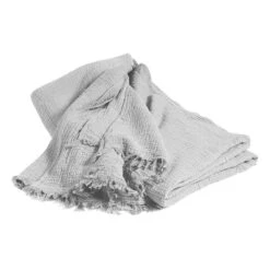 HAY Crinkle Bedspread, 260 X 260 Cm, Cool Grey