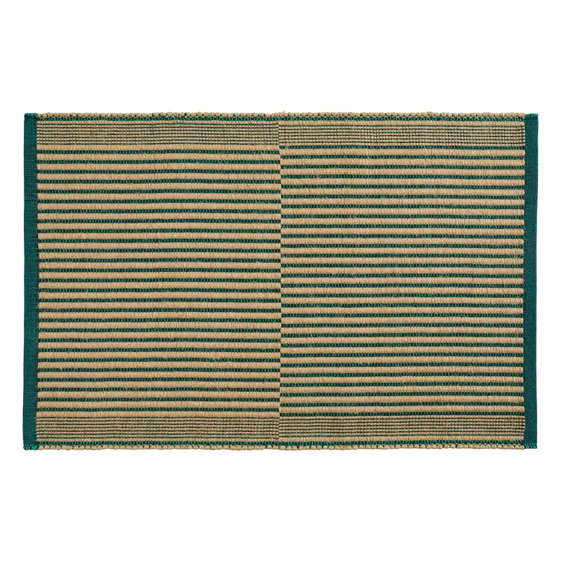 HAY Tapis Rug, Black - Green 4 HAY Tapis Rug, Black - Green - Image 2