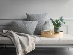 Fritz Hansen AJ Vertigo Cushion, 50 X 50 Cm, Light Grey -Fine Home Textiles Store 5451 Objects 1