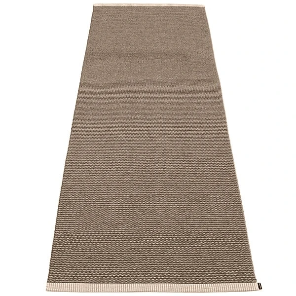 Pappelina Mono Rug, 85 X 260 Cm, Dark Mud 3 Pappelina Mono Rug, 85 X 260 Cm, Dark Mud