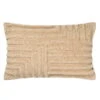 Ferm LIVING Crease Wool Cushion, Rectangular, Light Sand -Fine Home Textiles Store 647FermLiving AK