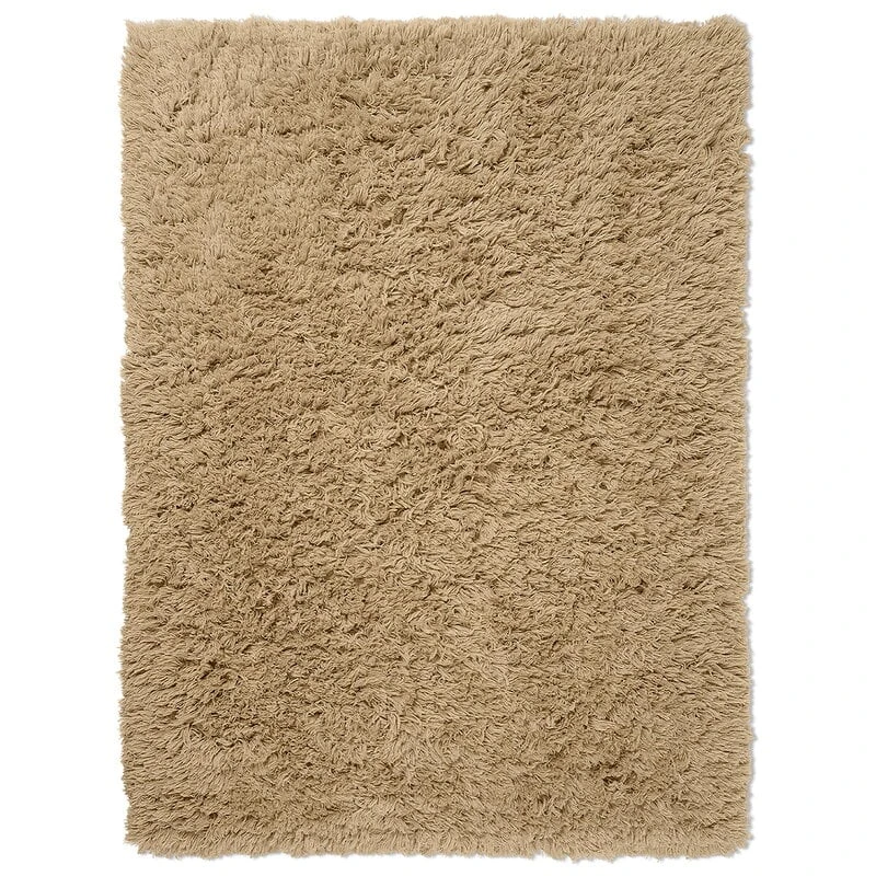 Ferm LIVING Meadow High Pile Rug, Large, Light Sand 3 Ferm LIVING Meadow High Pile Rug, Large, Light Sand