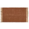 Ferm LIVING Block Mat, 80 X 50 Cm, Brick - Natural -Fine Home Textiles Store 655FermLiving AK