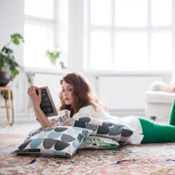 Kauniste Sokeri Cushion Cover, Pink 9 Kauniste Sokeri Cushion Cover, Pink -Fine Home Textiles Store 65KAunisteSS2017 iso HV