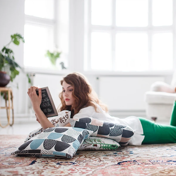 Kauniste Sokeri Cushion Cover, Pink 5 Kauniste Sokeri Cushion Cover, Pink - Image 3