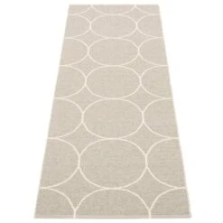 Pappelina Boo Rug 70 X 200 Cm, Linen - Vanilla