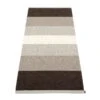 Pappelina Kim Rug, 70 X 160 Cm, Dark Brown