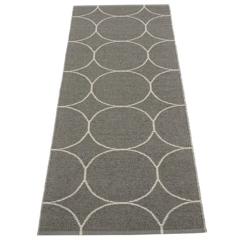 Pappelina Boo Rug 70 X 200 Cm, Charcoal - Linen 3 Pappelina Boo Rug 70 X 200 Cm, Charcoal - Linen