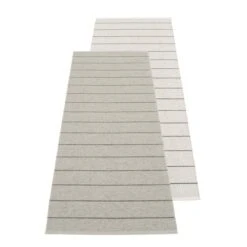 Pappelina Carl Rug 70 X 180 Cm, Grey - Fossil Grey