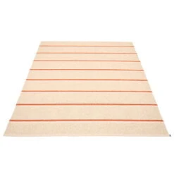 Pappelina Olle Rug 180 X 260 Cm, Brick - Cream