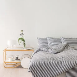 Marimekko Tasaraita Pillowcase, Grey - White 8 Marimekko Tasaraita Pillowcase, Grey - White -Fine Home Textiles Store 90Marimekko 16 iso