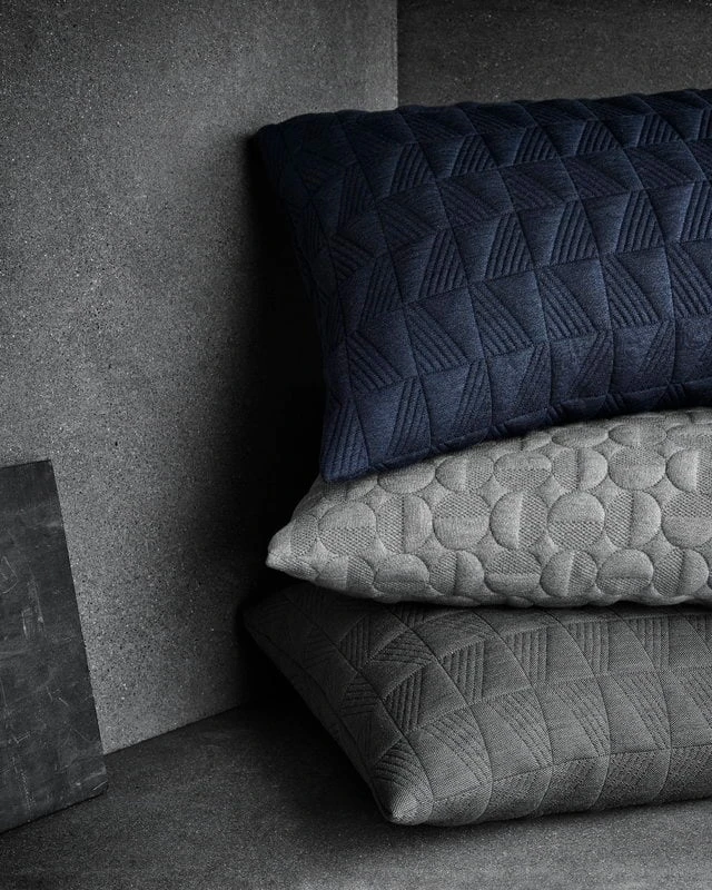 Fritz Hansen AJ Trapez Cushion, 40 X 60 Cm, Midnight Blue 4 Fritz Hansen AJ Trapez Cushion, 40 X 60 Cm, Midnight Blue - Image 2