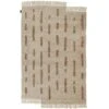 Sera Helsinki Laine Rug Knotted, Off White - Brown
