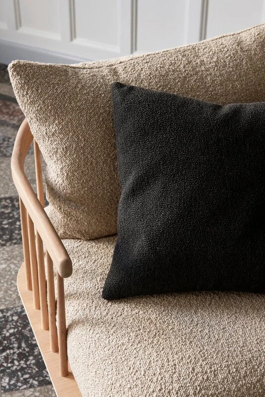 &Tradition Collect Boucle SC30 Cushion, 50 X 80 Cm, Slate 4 &Tradition Collect Boucle SC30 Cushion, 50 X 80 Cm, Slate - Image 2