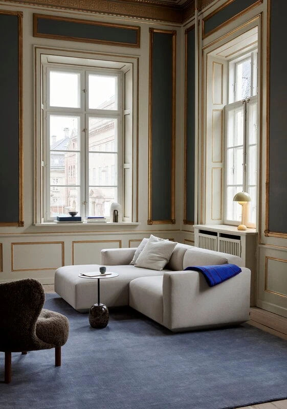 &Tradition The Moor Rug AP6, 240 X 240 Cm, Blue Midnight 4 &Tradition The Moor Rug AP6, 240 X 240 Cm, Blue Midnight - Image 2