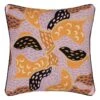 Finarte Paletti Cushion Cover, 50 X 50 Cm, Orange