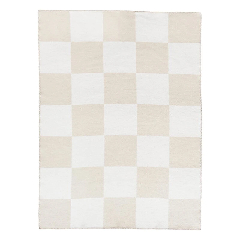 Anno Ala Throw, 130 X 180 Cm, White - Sand 3 Anno Ala Throw, 130 X 180 Cm, White - Sand