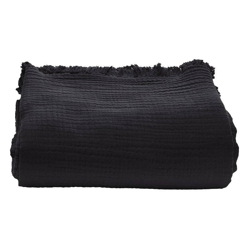 Anno Arkki Bed Spread, 240 X 270 Cm, Black 3 Anno Arkki Bed Spread, 240 X 270 Cm, Black