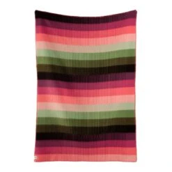 Røros Tweed Åsmund Gradient Throw, 200 X 135 Cm, Pink - Green
