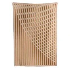 Røros Tweed Bislett Throw 200 X 135 Cm, Cappuccino