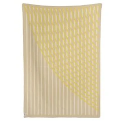 Røros Tweed Bislett Throw 200 X 135 Cm, Lemon Tart