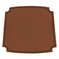 Carl Hansen & Søn CH24 Wishbone Cushion, Brown Leather Loke 7748