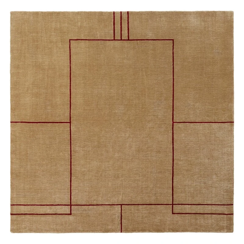 &Tradition Cruise AP11 Rug, 240 X 240 Cm, Bombay Golden Brown 3 &Tradition Cruise AP11 Rug, 240 X 240 Cm, Bombay Golden Brown