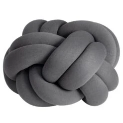 Design House Stockholm Knot Cushion, XL, Grey