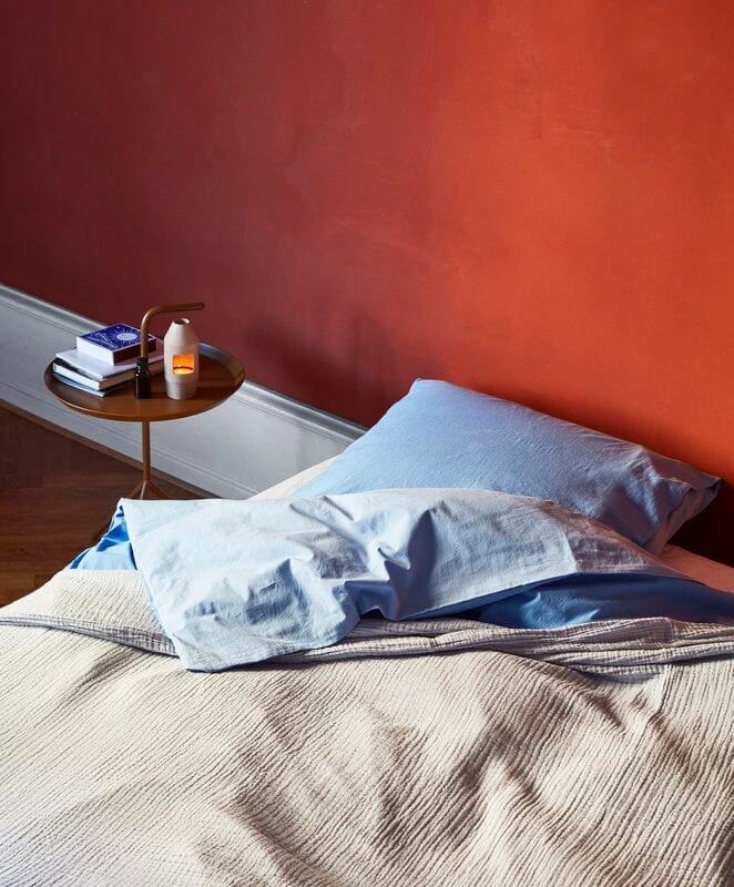 HAY Duo Duvet Cover, Sky Blue 8 HAY Duo Duvet Cover, Sky Blue - Image 6