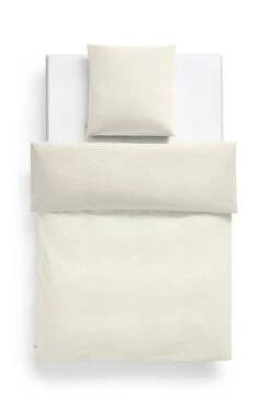 HAY Duo Pillowcase, Ivory 7 HAY Duo Pillowcase, Ivory -Fine Home Textiles Store Duo Duvet Cover Duo Pillow Case ivory