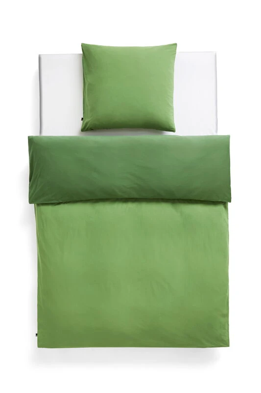 HAY Duo Pillowcase, Matcha 4 HAY Duo Pillowcase, Matcha - Image 2