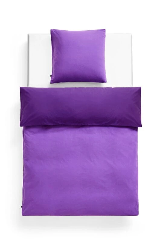 HAY Duo Duvet Cover, Vivid Purple 4 HAY Duo Duvet Cover, Vivid Purple - Image 2