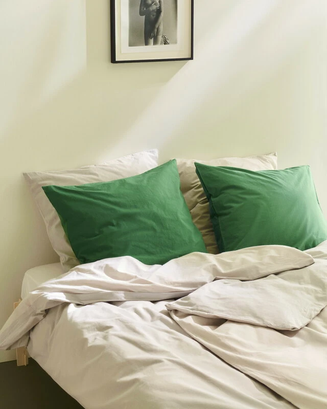 HAY Duo Pillowcase, Matcha 5 HAY Duo Pillowcase, Matcha - Image 3