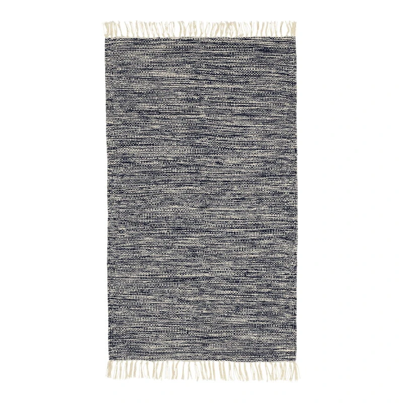 Ferm LIVING Melange Rug, 60 X 100 Cm, Dark Navy 3 Ferm LIVING Melange Rug, 60 X 100 Cm, Dark Navy