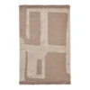 Ferm LIVING Alley Wool Rug, 140 X 200 Cm, Natural -Fine Home Textiles Store FL1104266308