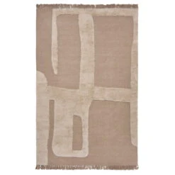 Ferm LIVING Alley Wool Rug, 160 X 250, Natural