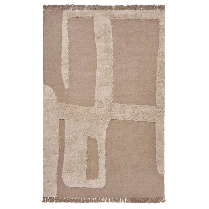 Ferm LIVING Alley Wool Rug, 160 X 250, Natural 3 Ferm LIVING Alley Wool Rug, 160 X 250, Natural